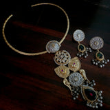 WEAR ME EXCLUSIVE DESIGNER NECKPIECE WITH EARRINGS