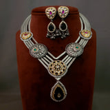 WEAR ME EXCLUSIVE DESIGNER NECKPIECE WITH EARRINGS