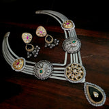 WEAR ME EXCLUSIVE DESIGNER NECKPIECE WITH EARRINGS