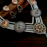 WEAR ME EXCLUSIVE DESIGNER NECKPIECE WITH EARRINGS