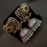 WEAR ME EXCLUSIVE TRIBAL PARROT JHUMKAAS