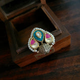 POLKI KUNDAN STUDS