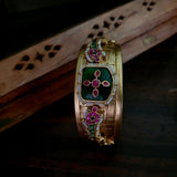 EXCLUSIVE DESIGNER STONE BANGLE (ADJUSTABLE)