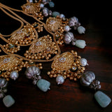 WEAR ME EXCLUSIVE ANTIQUE GOLD NECKPIECE