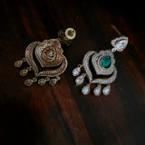 VICTORIAN EARRINGS AND MAANGTIKKA SET