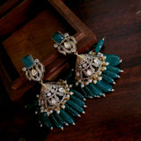 VICTORIAN STATEMENT CHOKER WITH EARRINGS