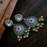 WEAR ME EXCLUSIVE TRIBAL FUSION NECKPIECE WITH EARRINGS