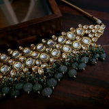 DESIGNER POLKI KUNDAN CHOKER WITHOUT EARRINGS