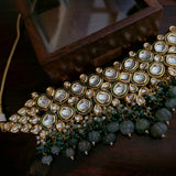 DESIGNER POLKI KUNDAN CHOKER WITHOUT EARRINGS