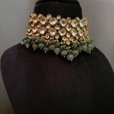 DESIGNER POLKI KUNDAN CHOKER WITHOUT EARRINGS