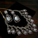 DESIGNER VICTORIAN CHOKER WITH EARRINGS