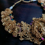 FINEST QUALITY GOLD PLATED TEMPLE CHOKER