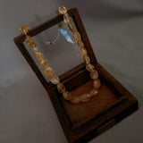 REAL CITRINE SEMI PRECIOUS STRING