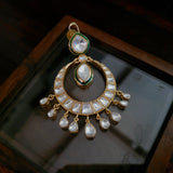 FINEST QUALITY KUNDAN CHAAND BALI