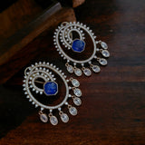 FINEST QUALITY CZ STONE AMD KUNDAN EARRINGS