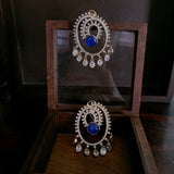 FINEST QUALITY CZ STONE AMD KUNDAN EARRINGS