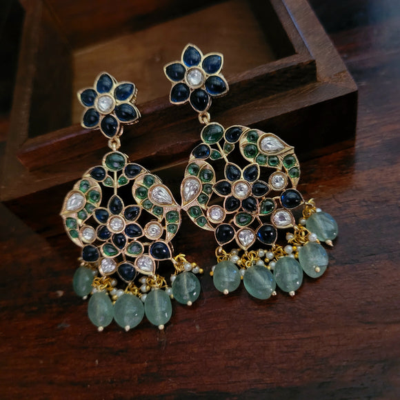 FINEST QUALITY JADAU EARRINGS