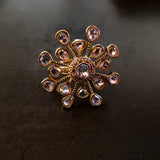 FINEST QUALITY ADJUSTABLE KUNDAN RING