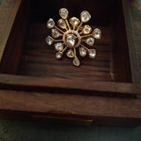 FINEST QUALITY ADJUSTABLE KUNDAN RING