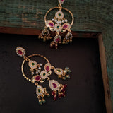 FINEST QUALITY JADAU EARRINGS