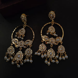 FINEST QUALITY JADAU EARRINGS