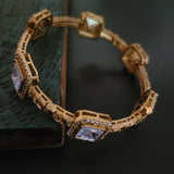 FINEST QUALITY POLKI KUNDAN BANGLE (OPENABLE)