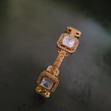 FINEST QUALITY POLKI KUNDAN BANGLE (OPENABLE)