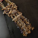 EXCLUSIVE HANDMADE ELEPHANT NECKPIECE WITH SEMI PRECIOUS STONES
