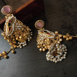 DESIGNER HANDMADE TEMPLE EARRINGS