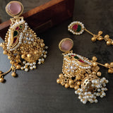 DESIGNER HANDMADE TEMPLE EARRINGS
