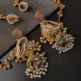 DESIGNER HANDMADE TEMPLE EARRINGS