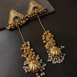 DESINGER HANDMADE TEMPLE EARRINGS