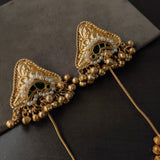 DESINGER HANDMADE TEMPLE EARRINGS