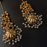 DESINGER HANDMADE TEMPLE EARRINGS