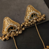 DESINGER HANDMADE TEMPLE EARRINGS