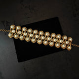 DESIGNER PEARL CHOKER WITH EARRINGS