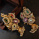HANDMADE BIRD EARRINGS WITH HANGINGS