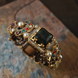 FINEST QUALITY SEMI PRECIOUS STONE BANGLE (OPENABLE)