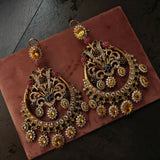 STATEMENT EARRINGS IN CZ STONE