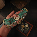 CHAAND CHOKER WITH EARRINGS
