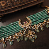 CHAAND CHOKER WITH EARRINGS