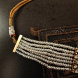 STATEMENT POLKI KUNDAN CHOKER WITH EARRINGS