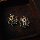 FINEST QUALITY POLKI KUNDAN STUDS