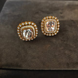 FINEST QUALITY MOISSANITE KUNDAN STUDS