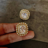FINEST QUALITY MOISSANITE KUNDAN STUDS