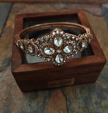 POLKI KUNDAN STATEMENT BANGLE (OPENABLE)