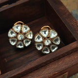 STATEMENT POLKI KUNDAN STUDS