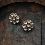 STATEMENT POLKI KUNDAN STUDS