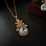 KUNDAN NECKLACE WITH EARRINGS