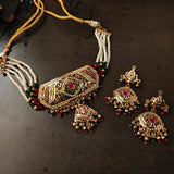 JADAU CHOKER WITH EARRINGS